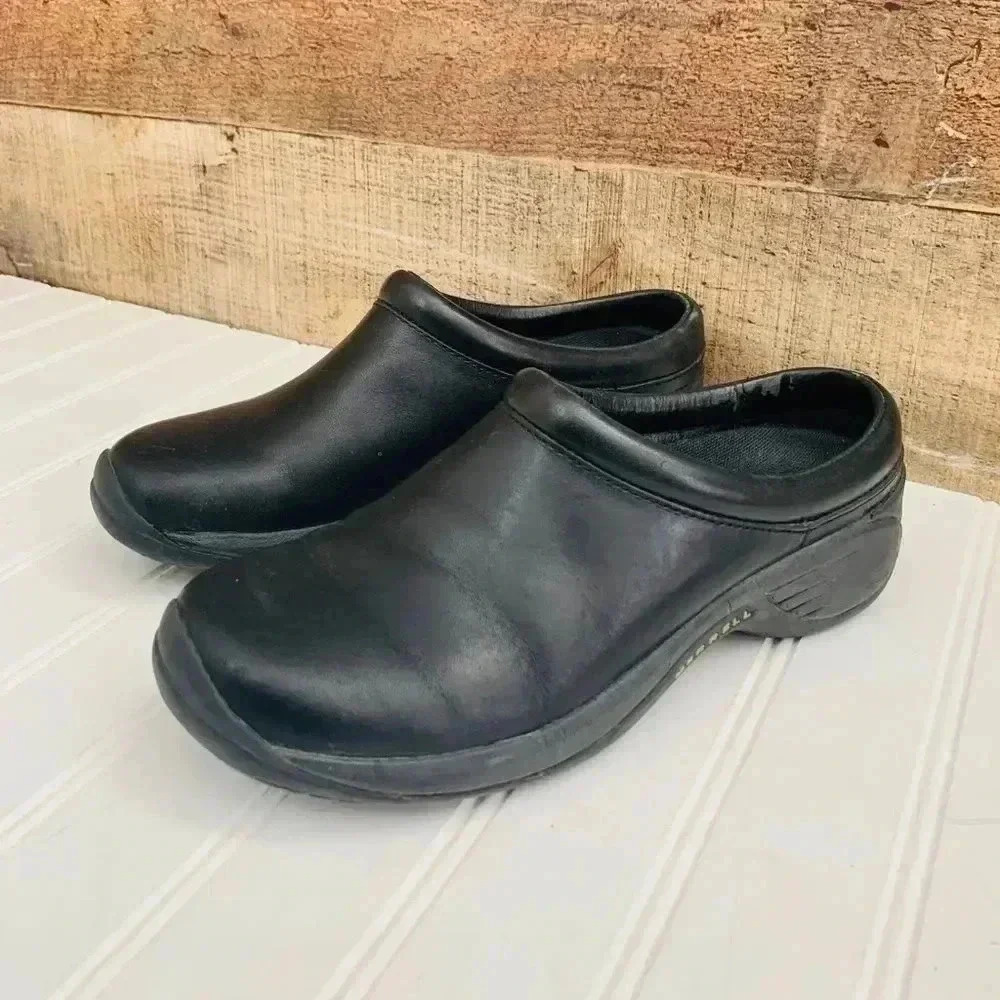 Merrell Leather Performance Slip Ons - Picture 1 of 8